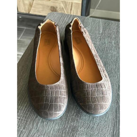 Samuel Hubbard Shoes - Samuel Hubbard Womens Shoes Size 10 Brown Suede Leather Slip On